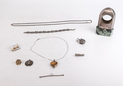 Group of Assorted Jewelry and Accessories, 10
