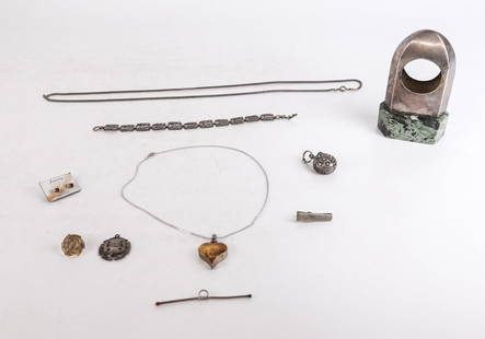Group of Assorted Jewelry and Accessories, 10