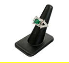 Emerald and Diamond Ring