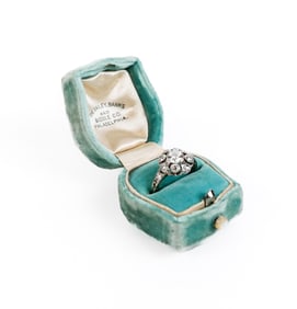 Diamond Cluster Ring