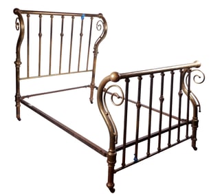 Victorian Brass Full-Sized Bed
