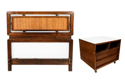 Modern Nightstand And Headboard