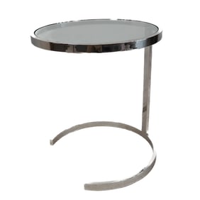 Eileen Gray-Style Chrome Stand