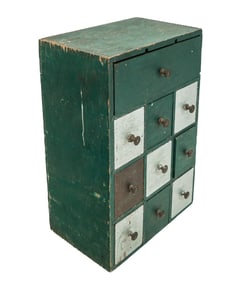 Antique American Tabletop Chest