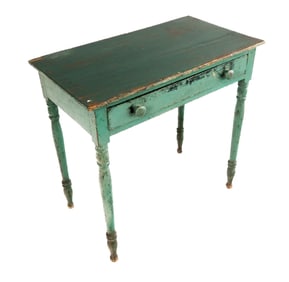 Antique American Painted Small Desk