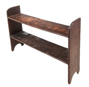 Antique American Open Shelf