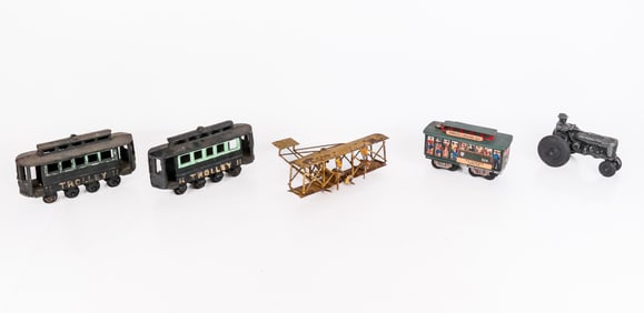 Group Cast Iron and Other Toys