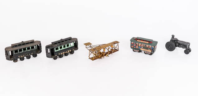 Group Cast Iron and Other Toys