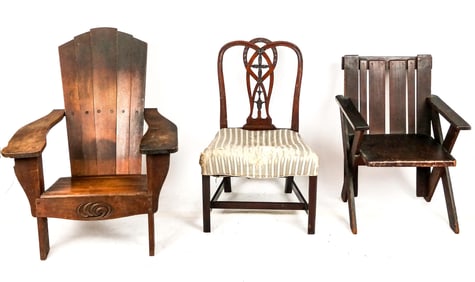Three Assorted Chairs