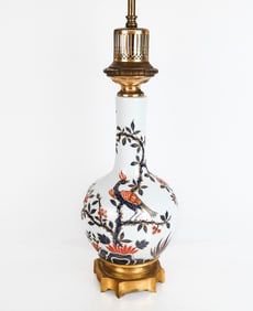 Porcelain de Paris Vase Form Lamp