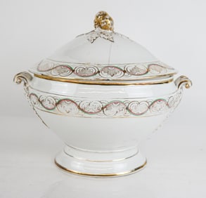 Paris Porcelain Lidded Tureen
