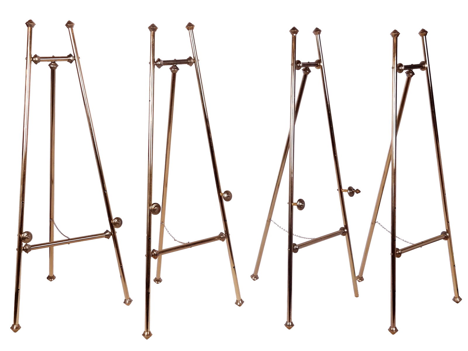 Four Brass Easels (1 of 9)