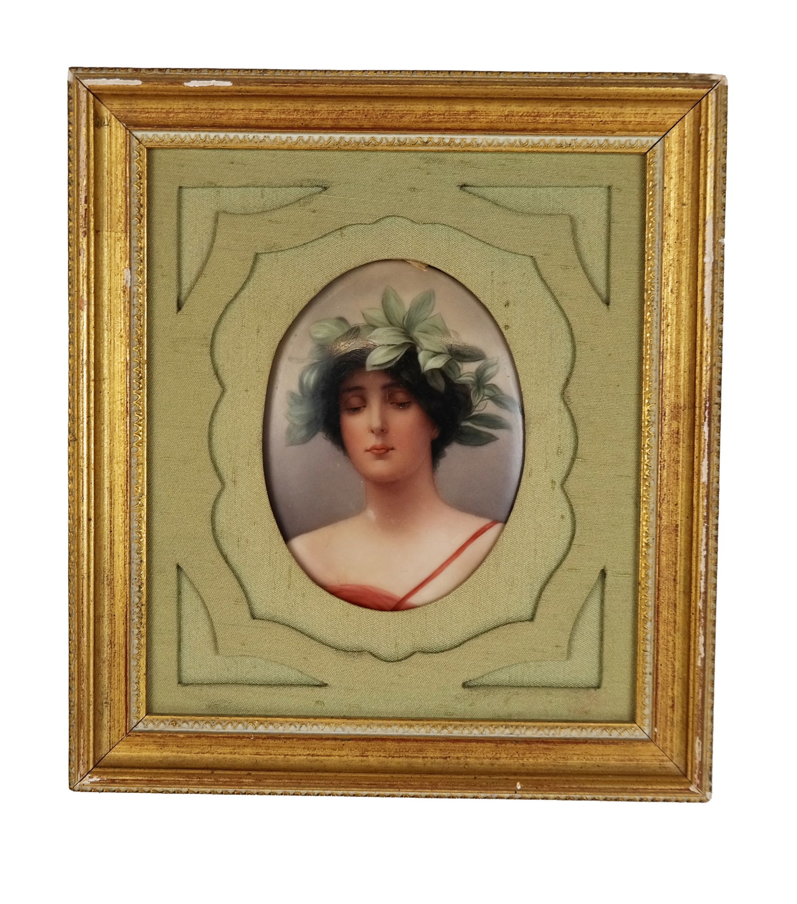 Herend Hand-Painted Porcelain Plaque "Daphne" (1 of 13)
