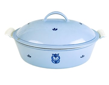 Dru Cast Iron Enamelware Over Roaster