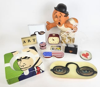 Whimsical Collection of Pop Art Accessories, 10