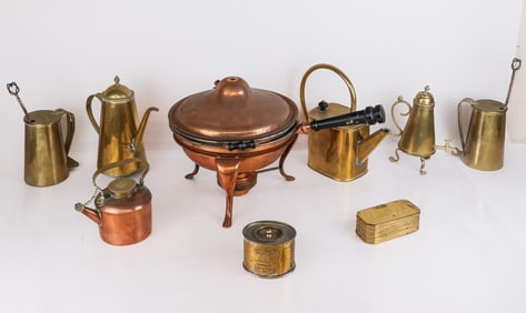 Miscellaneous Group of Copper and Brass Articles