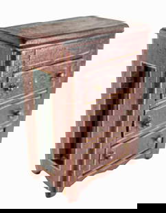 Distressed Leather Jewelry Box