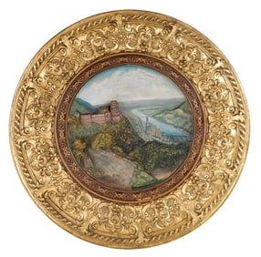 Wilhelm Schiller & Sons Ceramic Wall Plaque