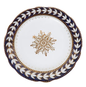 Royal Aynsley Luncheon Plates, 12