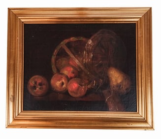 Still Life - Oil on Canvas Painting