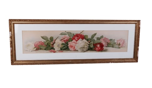 Paul De LONGPRE: Vintage Floral Print