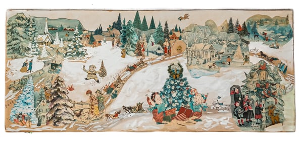 Vintage Christmas Collage