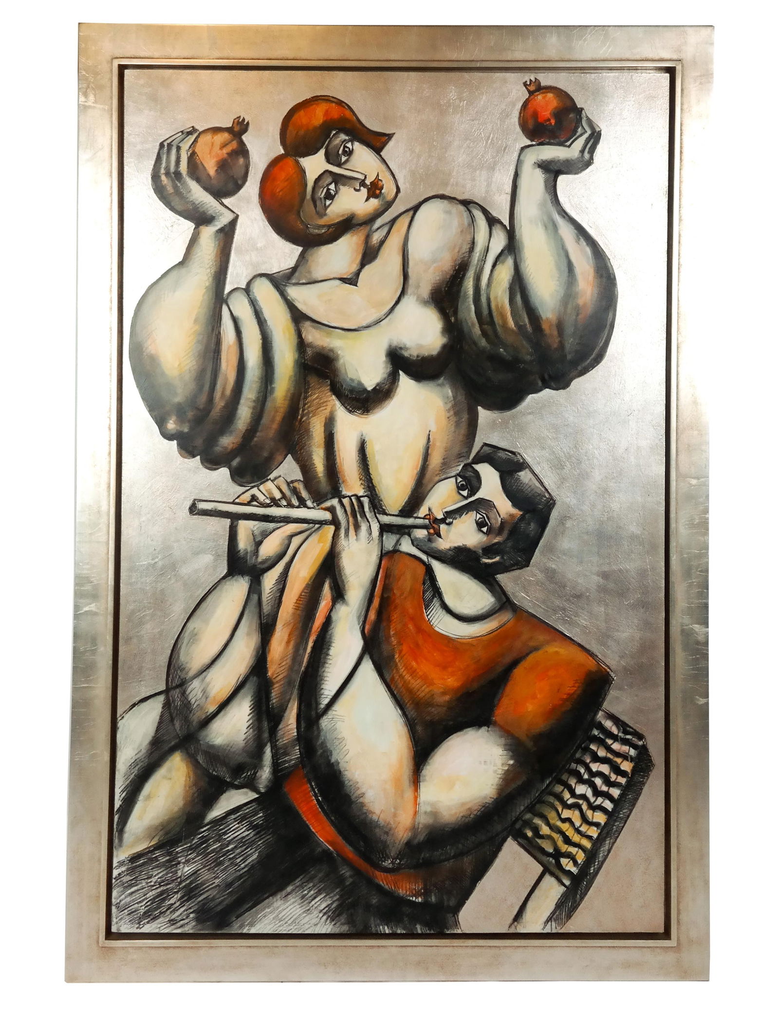 Yuri YUROZ Figural Oil on Board (1 of 11)