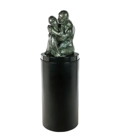 Yuri YUROZ: "The Whisper" - Bronze Sculpture