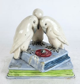 Wiener Kunstkeramische Werkstatte Inkwell