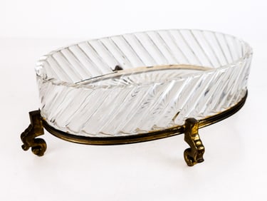 Baccarat Crystal and Bronze Mounted Centerpiece