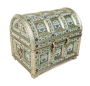 Indian Meenakari Casket