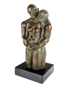 Yuri YUROZ: "Delicate Balance" - Bronze Sculpture