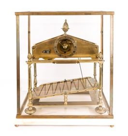 Congreve Oscillating Path Clock in a Case
