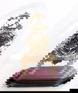 Skeleton Clock in Case