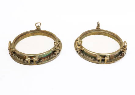 Pair Porthole Windows