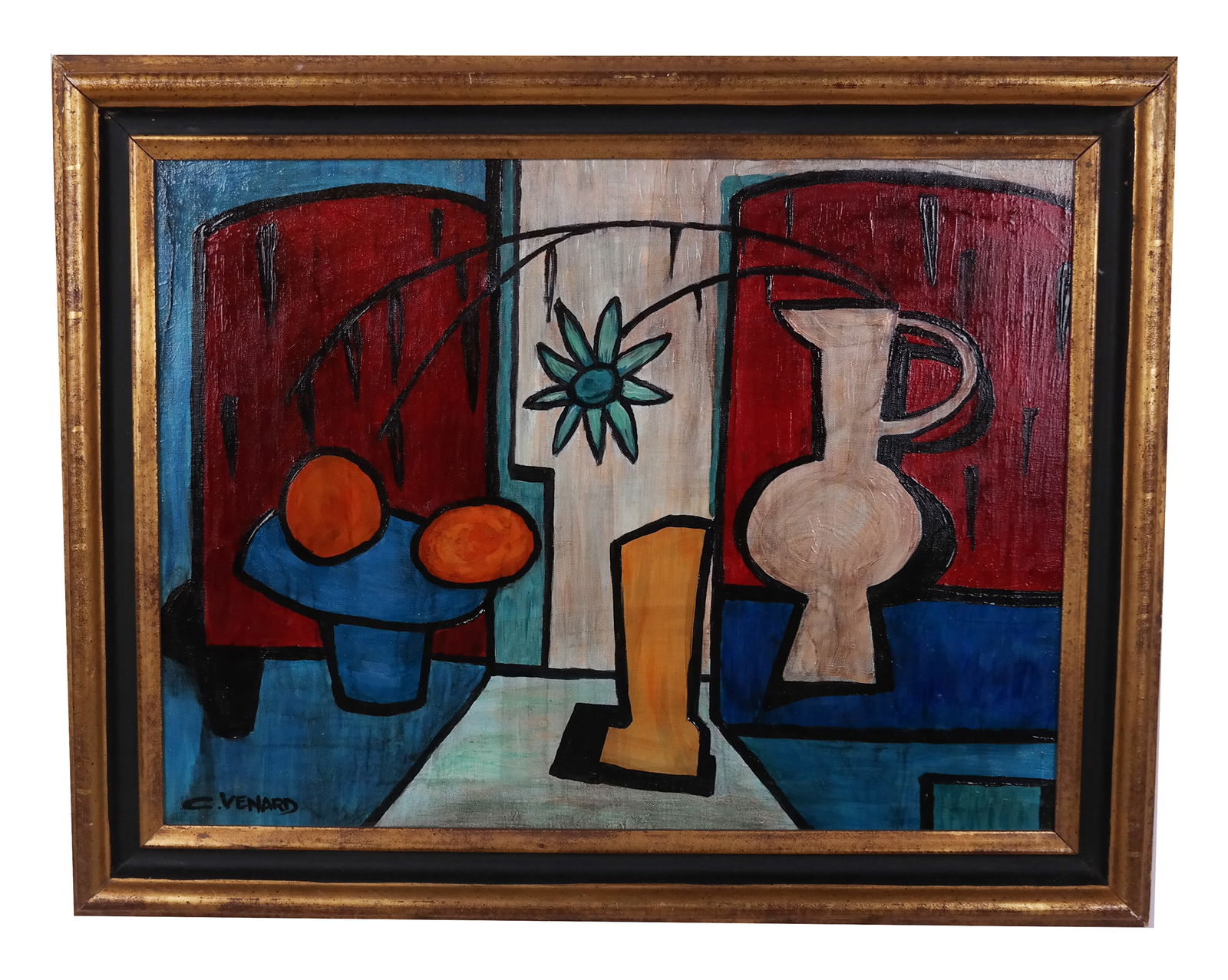 Claude VENARD: Still Life - Oil Painting (1 of 9)