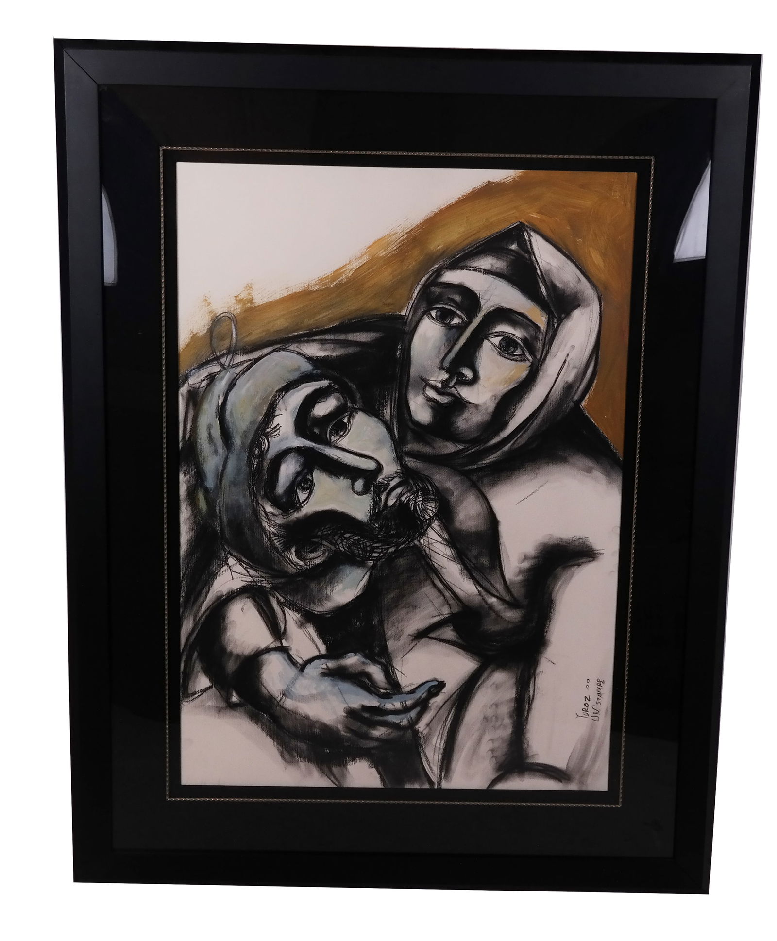 YUROZ: "Eastern Block Couple" - Mixed Media (1 of 12)