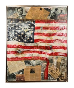 Leonor ANTHONY: "Born Free" Collage/Mixed Media