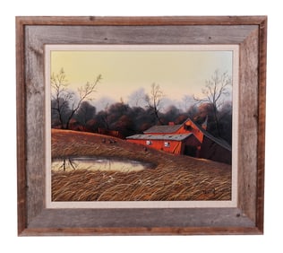 Thomas KERRY: Rural Scene - Oil Painting
