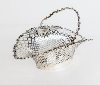 J.E. Caldwell Sterling Silver Basket