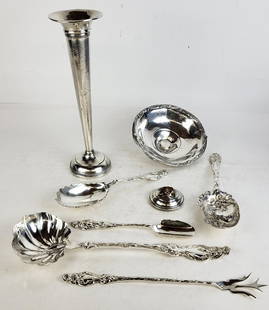 Group of Sterling Silver Items, 7
