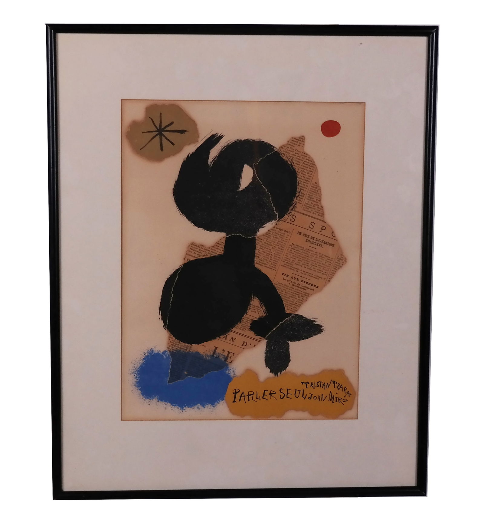 Joan MIRO: Cover For "Parler Seul" - Mixed Media (1 of 12)