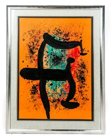 Joan MIRO: "La Cueilleuse d'Orange" - Lithograph