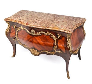 Louis XV Bronze Dore Commode by Beurdeley