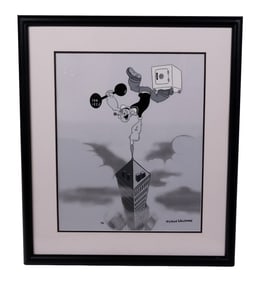 Myron WALDMAN: Popeye - Numbered Cel