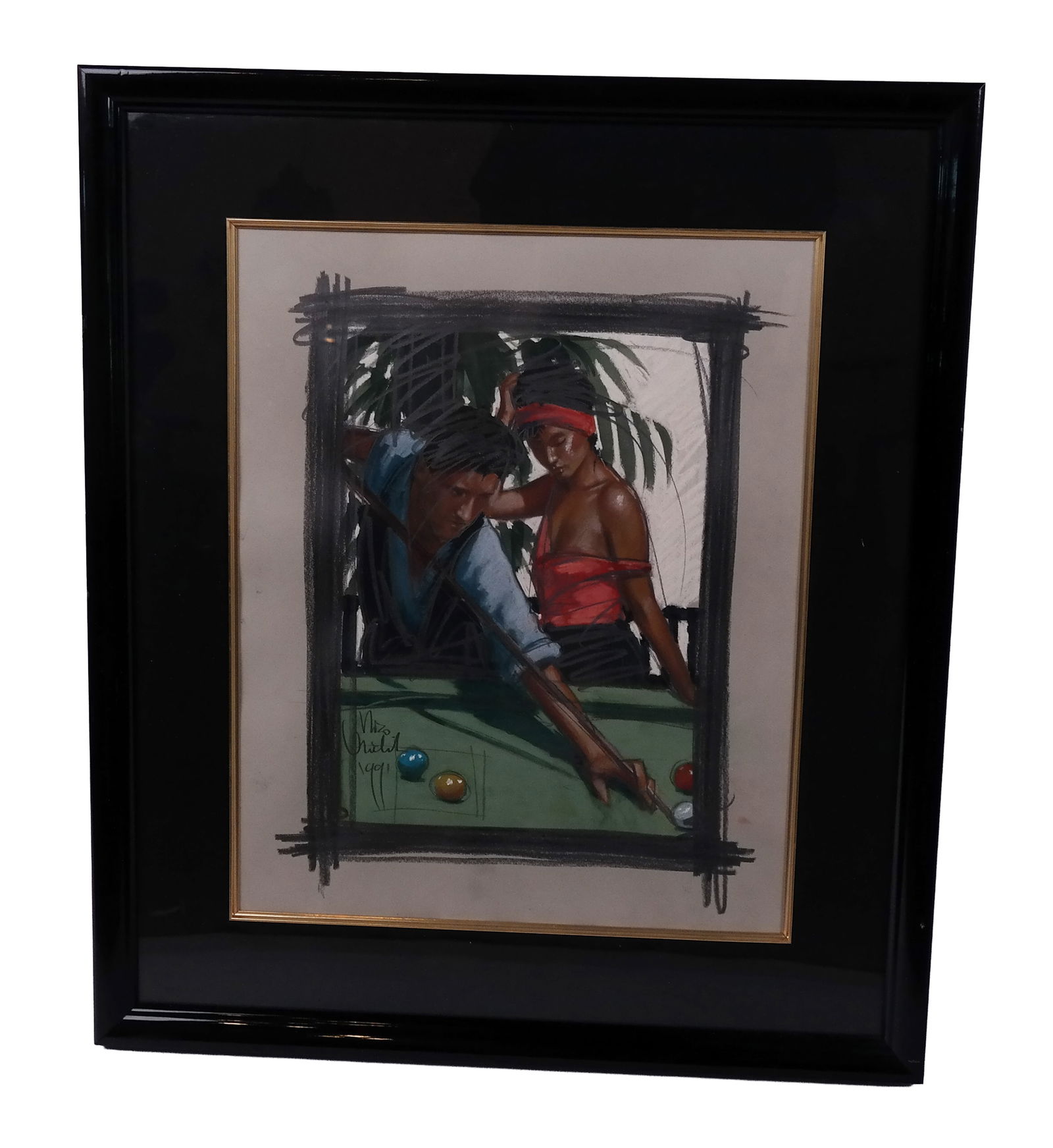 Nico VRIELINK: Playing Pool - Mixed Media (1 of 11)