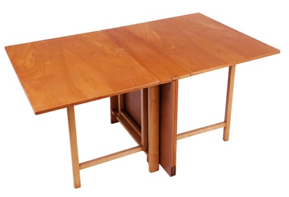 Bruno Mathsson Mid-Century Modern Oak Table