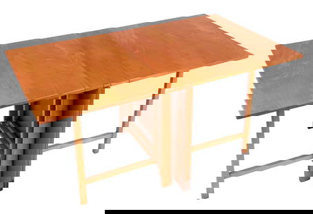 Bruno Mathsson Mid-Century Modern Oak Table