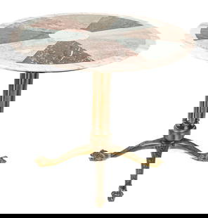 Marble Topped Center Table