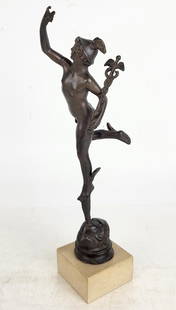 After Giambologna Flying Mercury